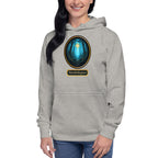 Glimmer Hoodie Medallion Carbon Grey