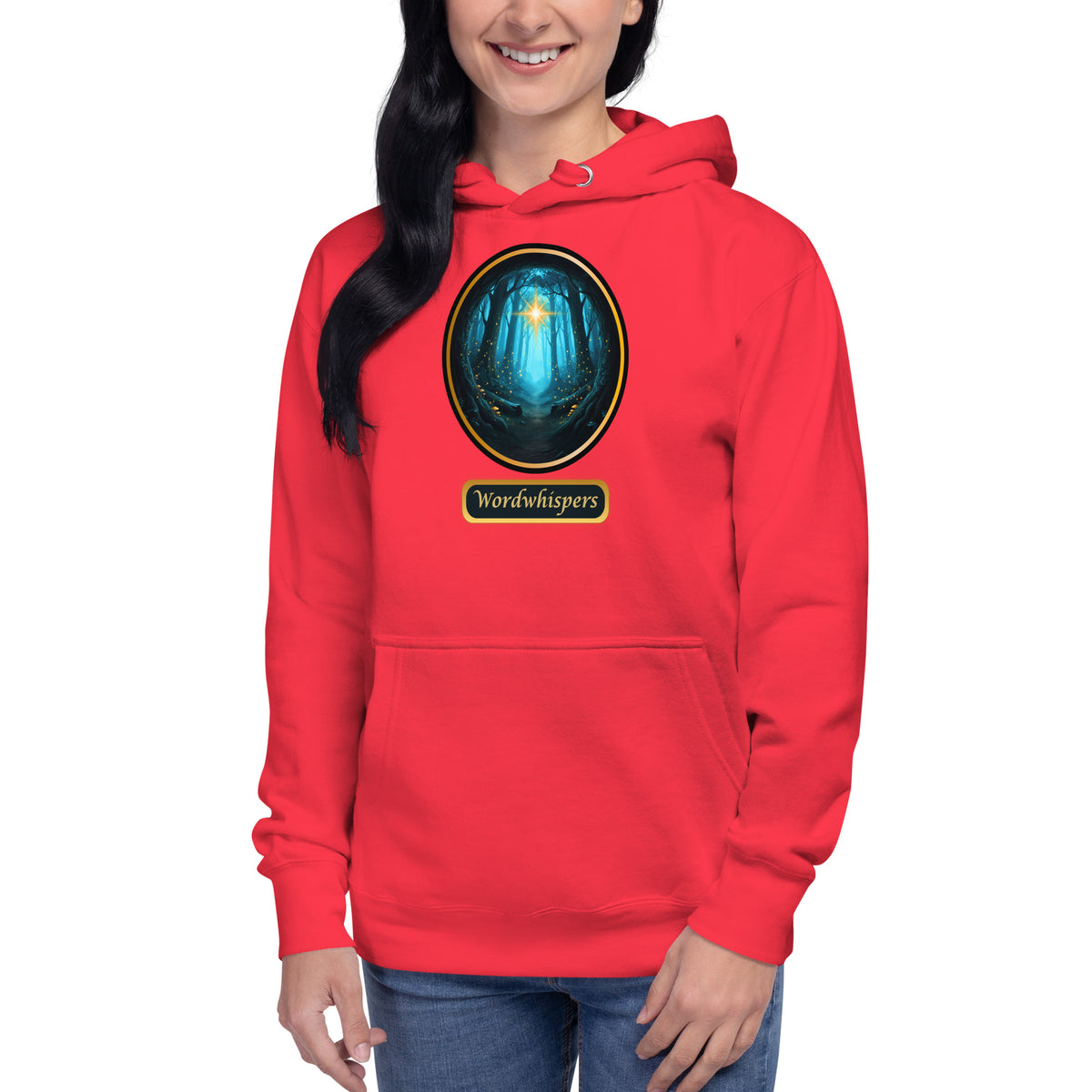 Glimmer Hoodie Medallion Edition-Team Red