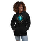 Glimmer of Light Hoodie in black