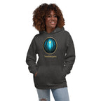 Glimmer of Light Hoodie in charcoal heather