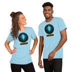 Glimmer of Light t-shirt in ocean blue