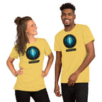 Glimmer of Light t-shirt in yellow