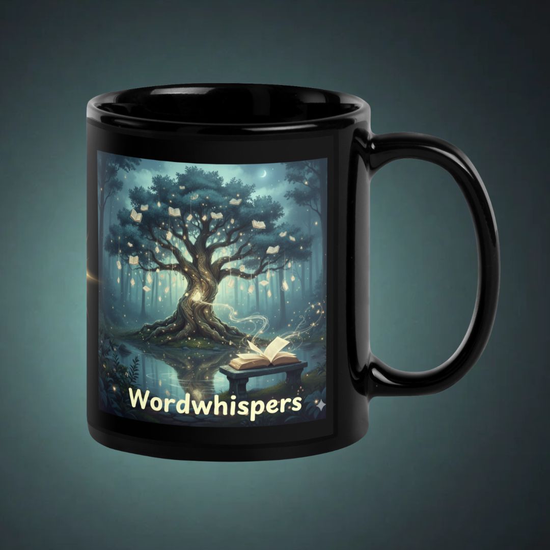 Mystical black mug image