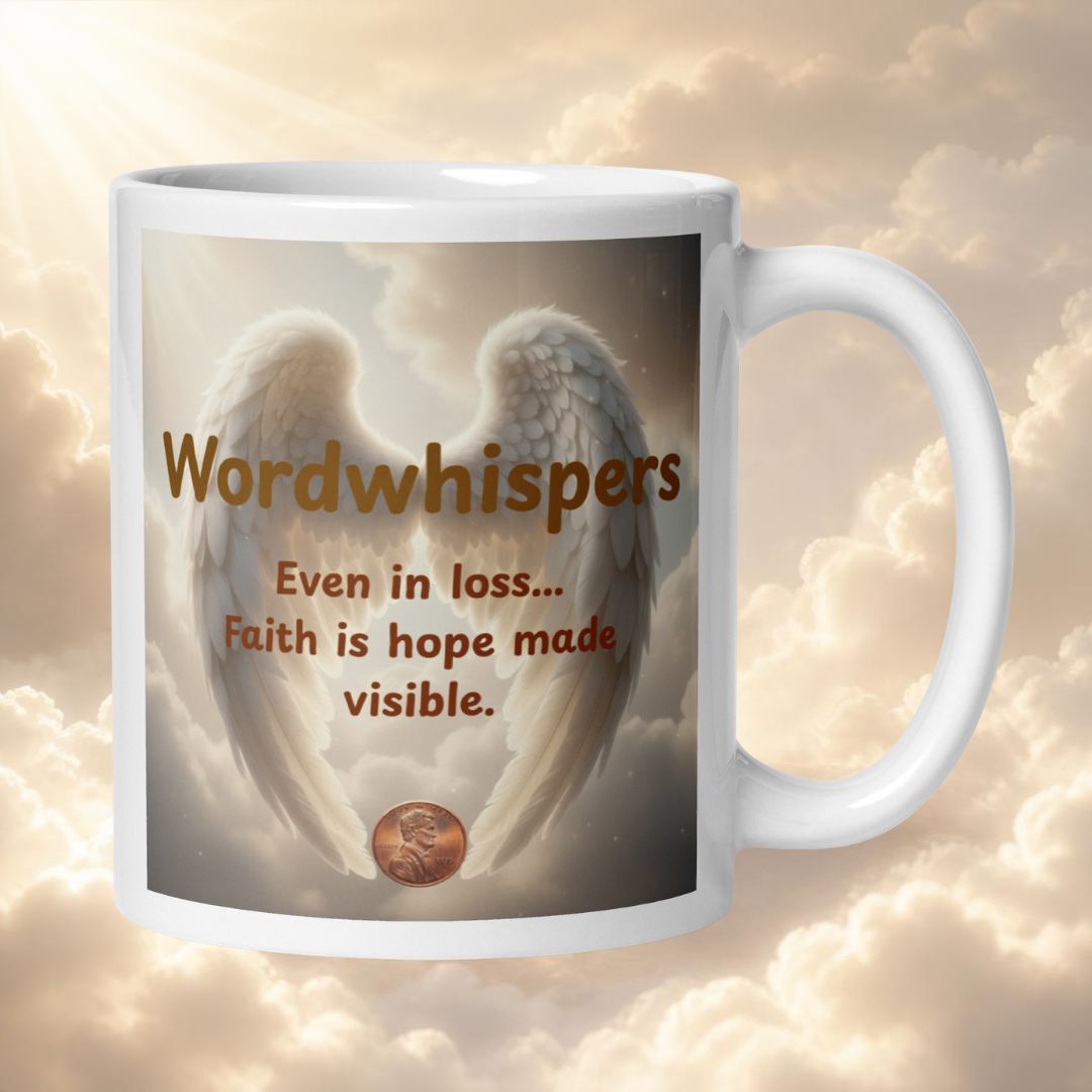 Pennies From Heaven Mug-White