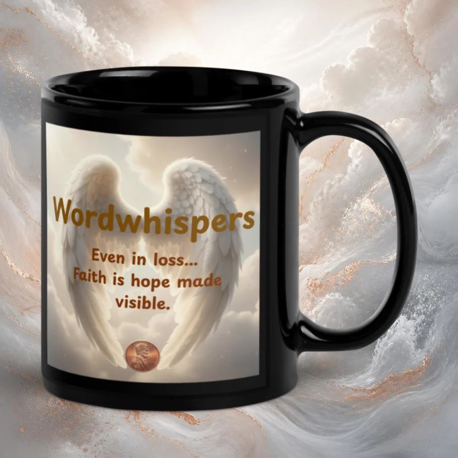 Pennies from Heaven mug-Black