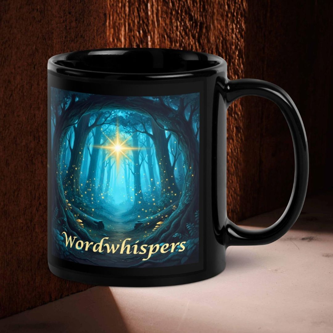 Twilight glimmer with glowing star 11oz