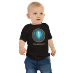 Book Lover Baby Tee | Glimmer of Light – in black