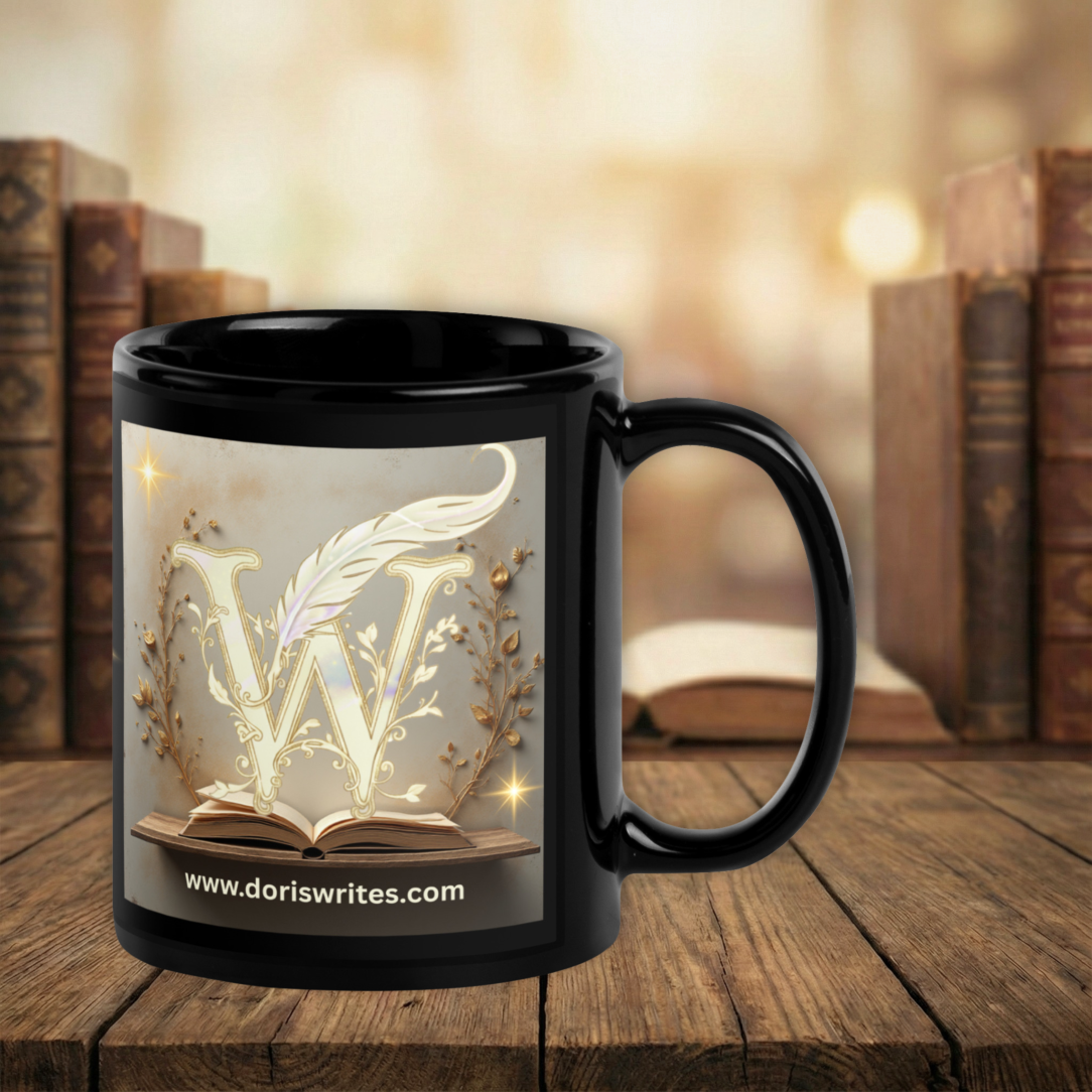 Book lover mug black - Ignorance is Opportunity quote - 11oz glossy ceramic coffee mug
