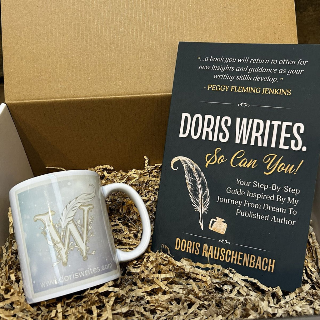 Book & Mug Gift Set | Doris Writes. So Can You! – Doris Writes ...