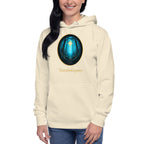 Literary Premium Hoodie - Glimmer of Light Design - Unisex - bone