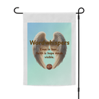 Pennies from heaven garden flag-front