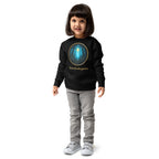 Little Dreamers Secret Woods & Guiding Star Kids Sweatshirt – Wordwhispers – in black