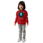 Little Dreamers Secret Woods & Guiding Star Kids Sweatshirt – Wordwhispers – in red