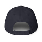 Book lover baseball cap navy - back view - adjustable fit