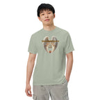 Book lover heavyweight t-shirt Pennies from Heaven - unisex literary  apparel in bay