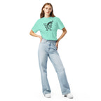 Literary Soft T-Shirt - Wordwhispers Signature Logo - Unisex - chalky mint