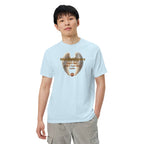 Book lover heavyweight t-shirt Pennies from Heaven - unisex literary  apparel in chambray