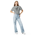 Literary Soft T-Shirt - Wordwhispers Signature Logo - Unisex - granite 