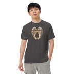 Book lover heavyweight t-shirt Pennies from Heaven - unisex literary  apparel in graphite