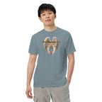 Book lover heavyweight t-shirt Pennies from Heaven - unisex literary  apparel in ice blue