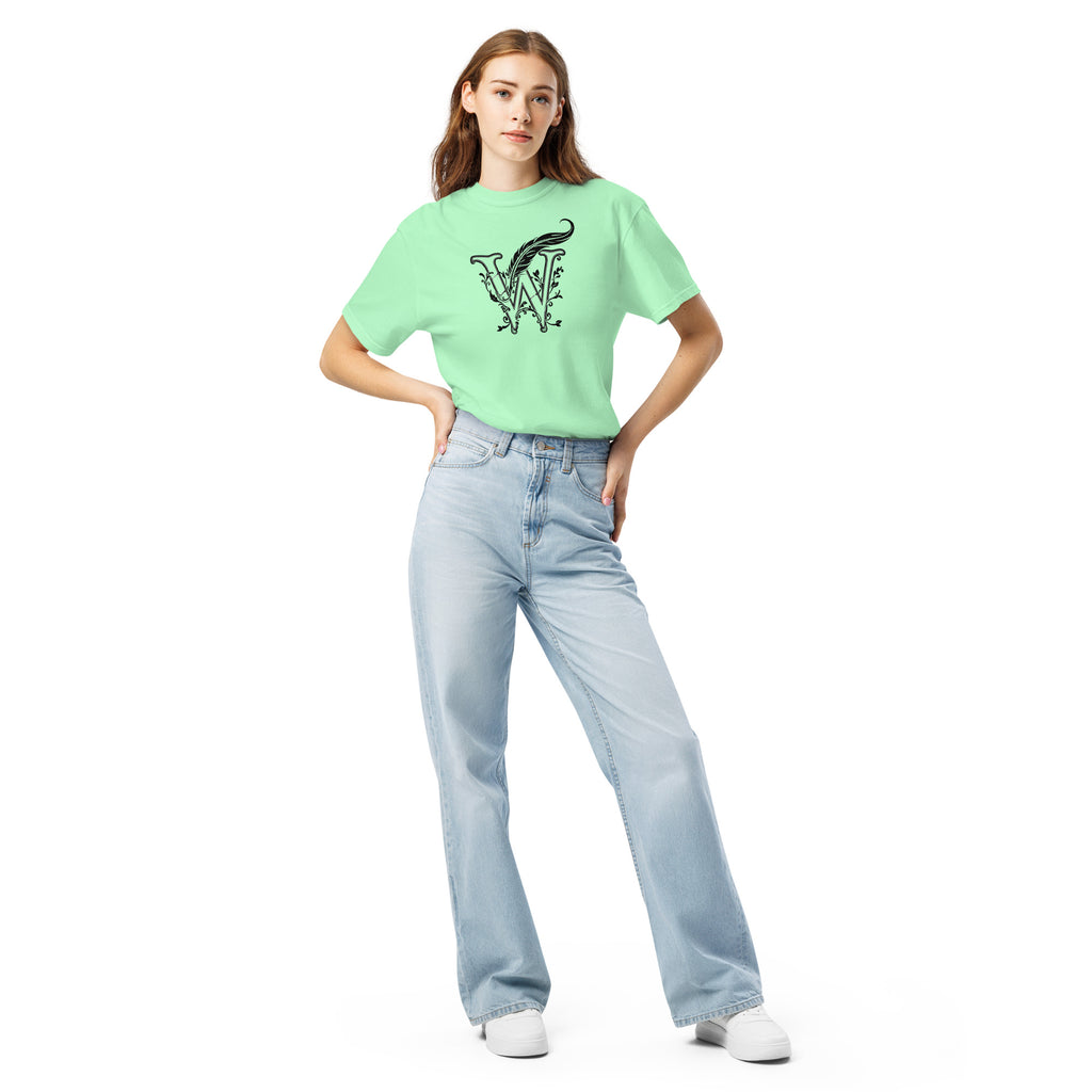 Literary Soft T-Shirt - Wordwhispers Signature Logo - Unisex - island reef