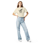 Literary Soft T-Shirt - Wordwhispers Signature Logo - Unisex - ivory