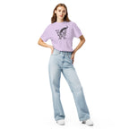 Literary Soft T-Shirt - Wordwhispers Signature Logo - Unisex - orchid