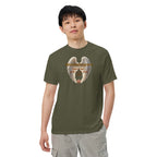 Book lover heavyweight t-shirt Pennies from Heaven - unisex literary  apparel in sage