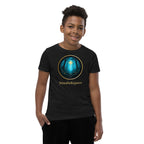 Book Lover Kids T-Shirt Glimmer of Light in black